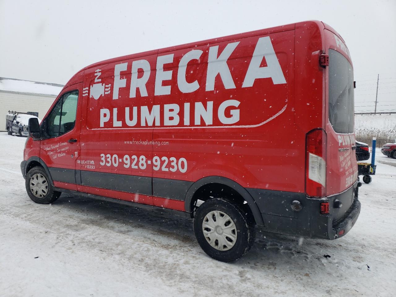 2016 Ford Transit VIN 1FTYR2CM1GKA36197 Copart auction photo, front end damage thumbnail 2