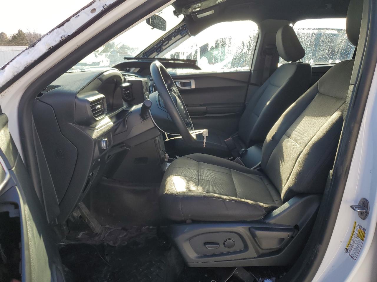 2021 Ford Explorer VIN 1FM5K8AB5MGB72094 Copart auction photo, front end damage thumbnail 7