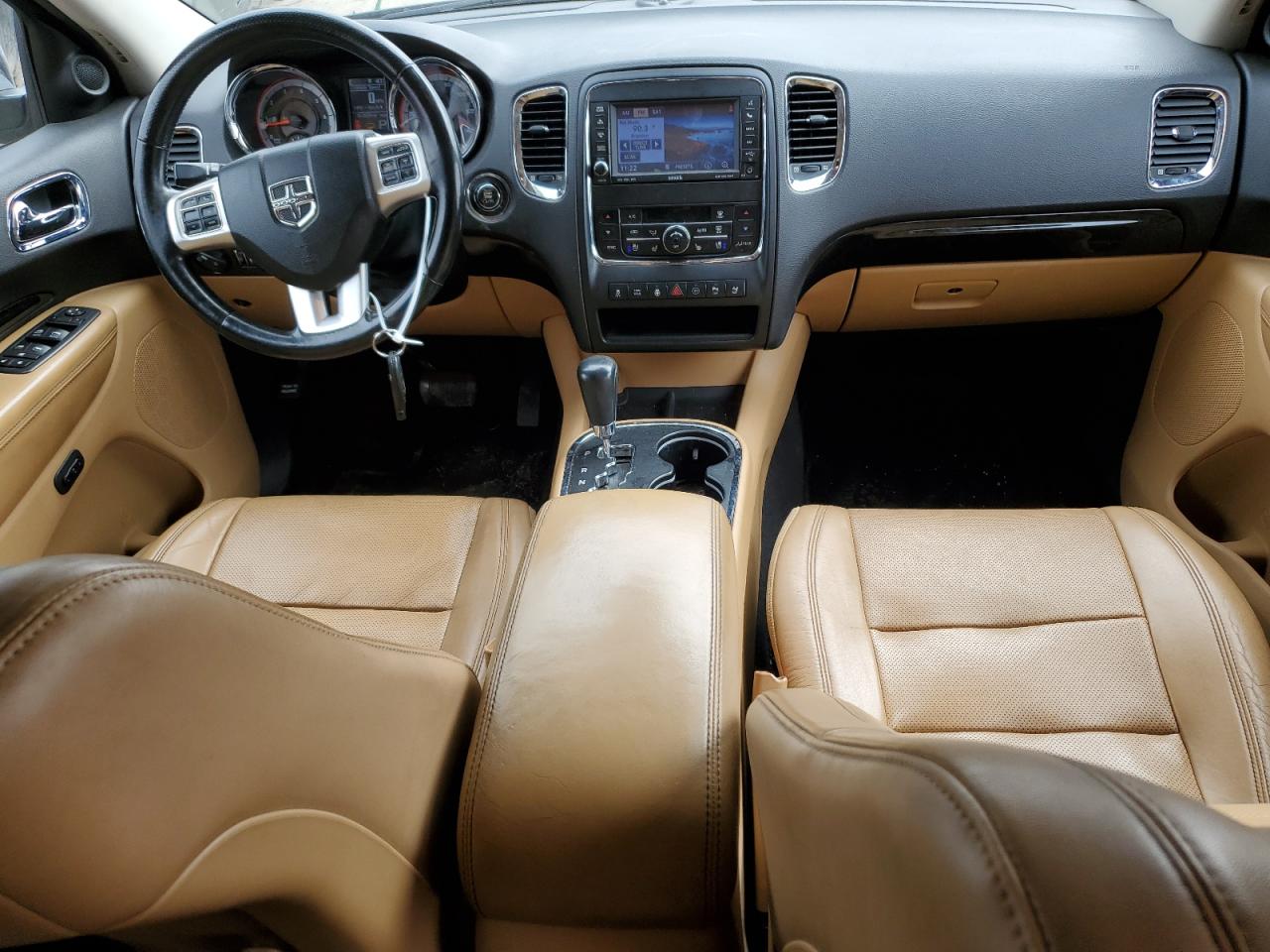 2012 Dodge Durango VIN 1C4SDJETXCC127136 Copart auction photo, front end damage thumbnail 8