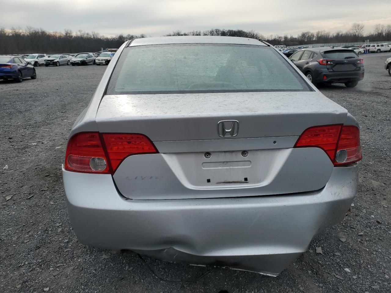 2006 Honda Civic VIN 1HGFA16596L083310 Copart auction photo, all over damage thumbnail 6
