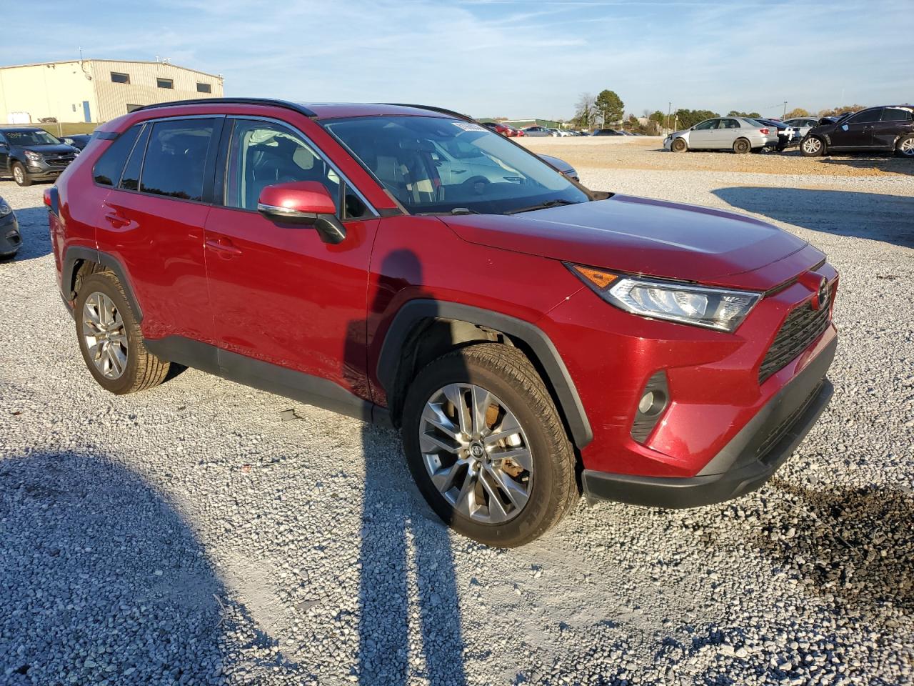 2019 Toyota RAV 4 VIN 2T3C1RFV3KW013339 Copart auction photo, all over damage thumbnail 4