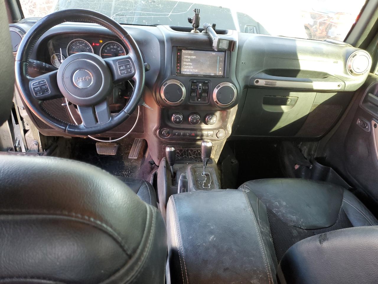 2016 Jeep Wrangler VIN 1C4BJWEG2GL261010 Copart auction photo, rollover damage thumbnail 8