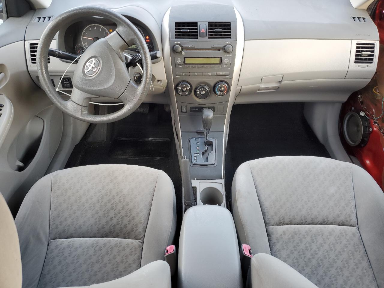 2009 Toyota Corolla VIN JTDBL40E499067356 Copart auction photo, front end / side damage thumbnail 8