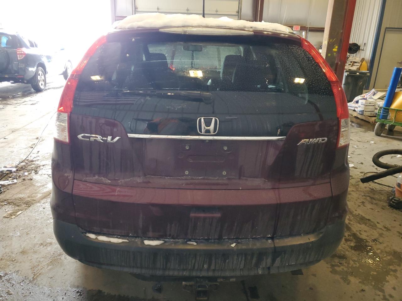 2014 Honda CR-V VIN 5J6RM4H77EL016281 Copart auction photo, front end damage thumbnail 6
