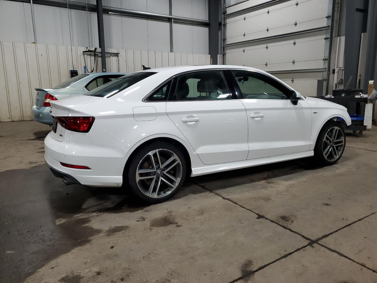 2019 Audi A3 VIN WAUJEGFF5KA100227 Copart auction photo, front end damage thumbnail 3