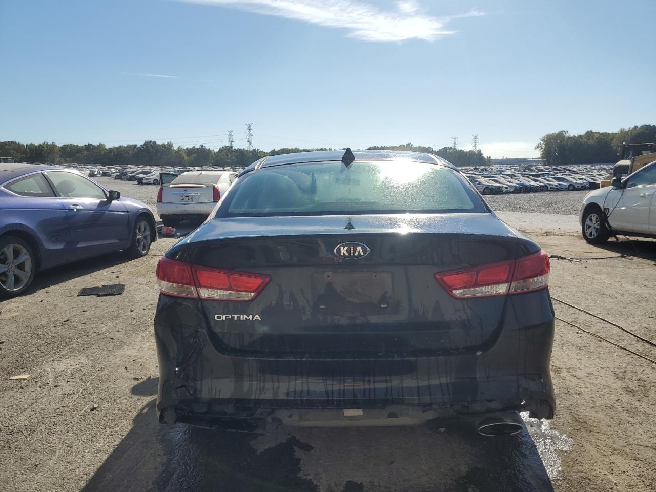 2016 KIA Optima VIN 5XXGT4L36GG024671 Copart auction photo, rear end / front end damage thumbnail 6