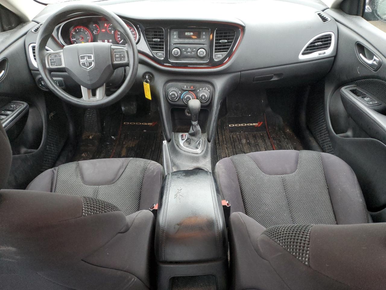 2014 Dodge Dart VIN 1C3CDFAA4ED676953 Copart auction photo, side damage thumbnail 8