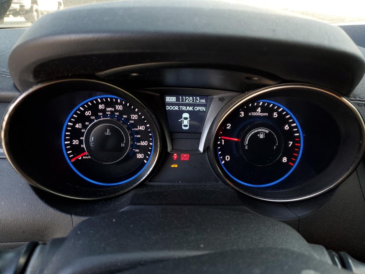 2014 Hyundai Genesis VIN KMHHU6KJ5EU114622 Copart auction photo, front end / undercarriage damage thumbnail 9