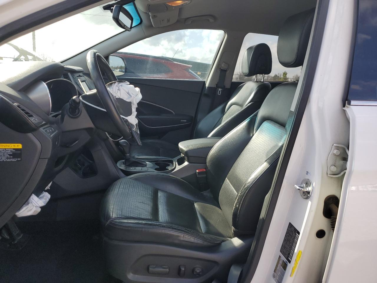 2013 Hyundai Santa Fe VIN KM8SR4HF4DU033706 Copart auction photo, front end damage thumbnail 7