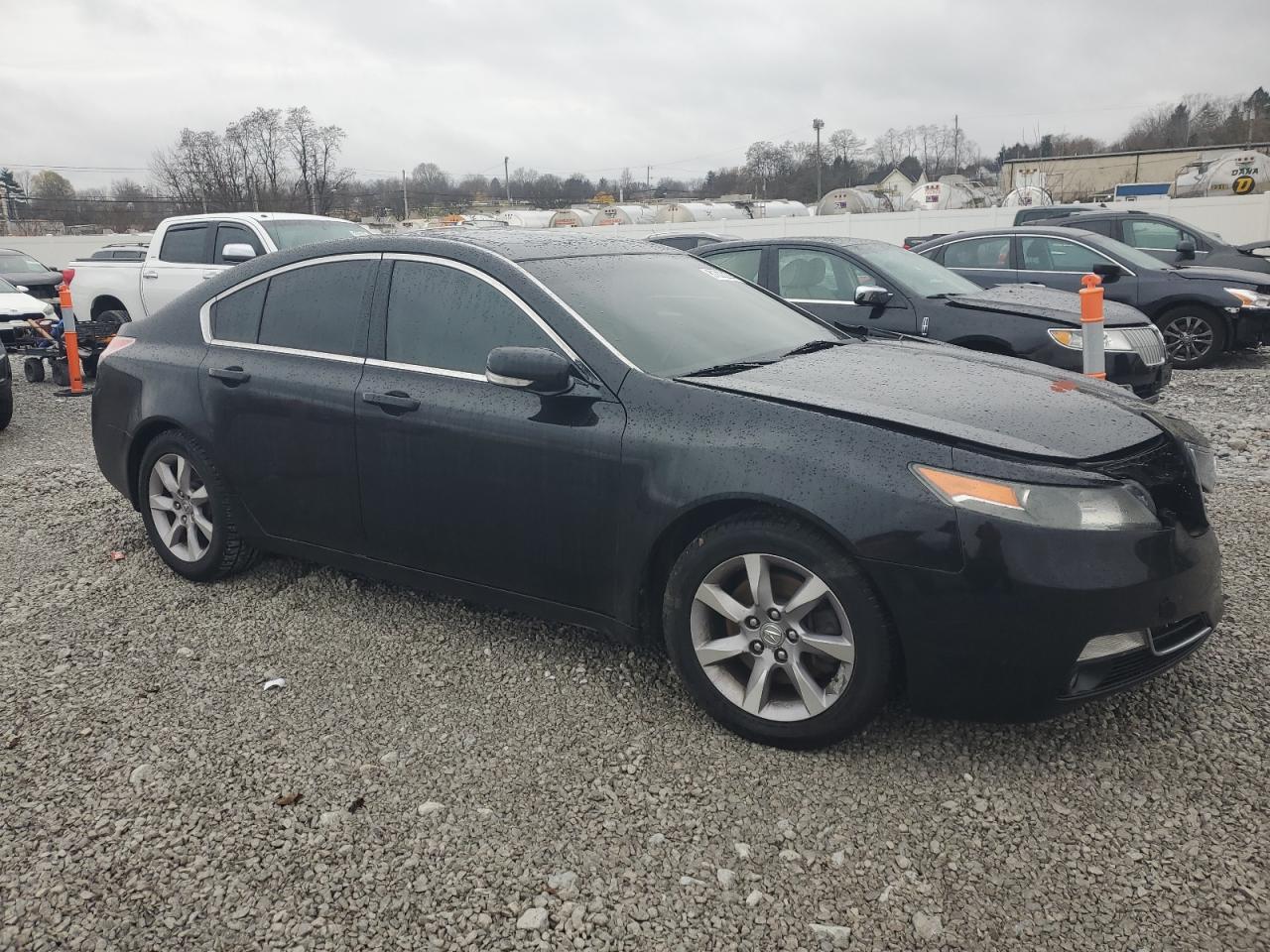 2014 Acura TL VIN 19UUA8F58EA006468 Copart auction photo, front end / minor dent/scratches damage thumbnail 4