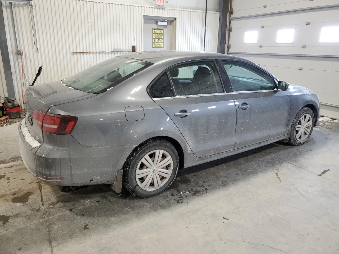 2017 Volkswagen Jetta VIN 3VW2B7AJ1HM399722 Copart auction photo, hail damage thumbnail 3