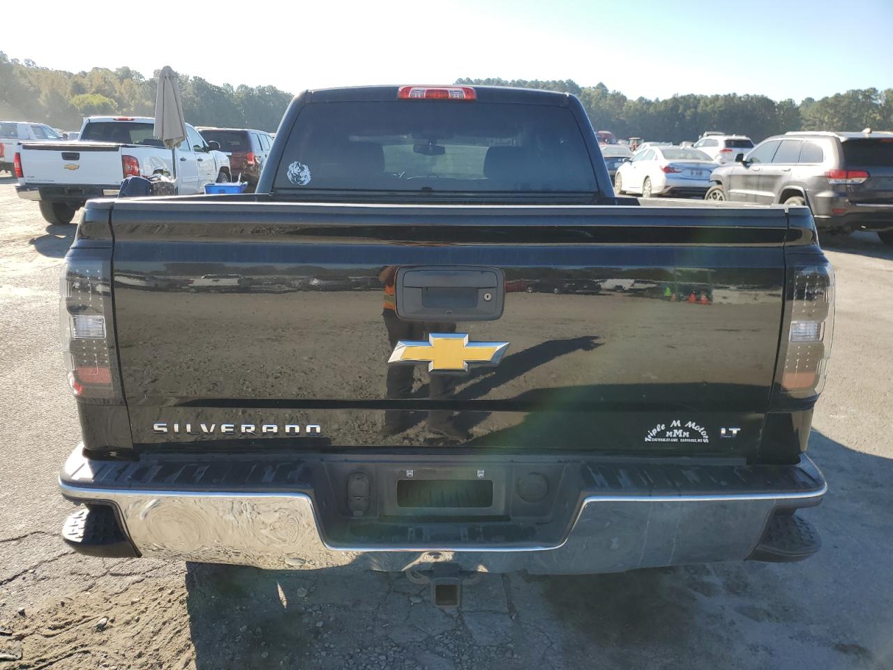2014 Chevrolet Silverado VIN 3GCUKREC5EG343215 Copart auction photo, front end damage thumbnail 6