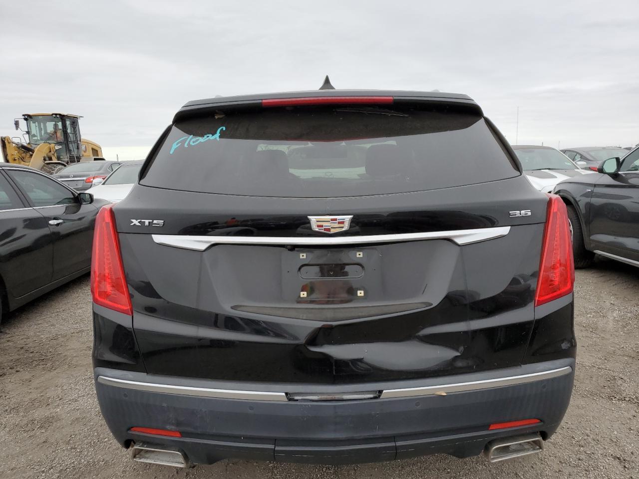 2018 Cadillac XT5 VIN 1GYKNERS6JZ201016 Copart auction photo, water/flood damage thumbnail 6