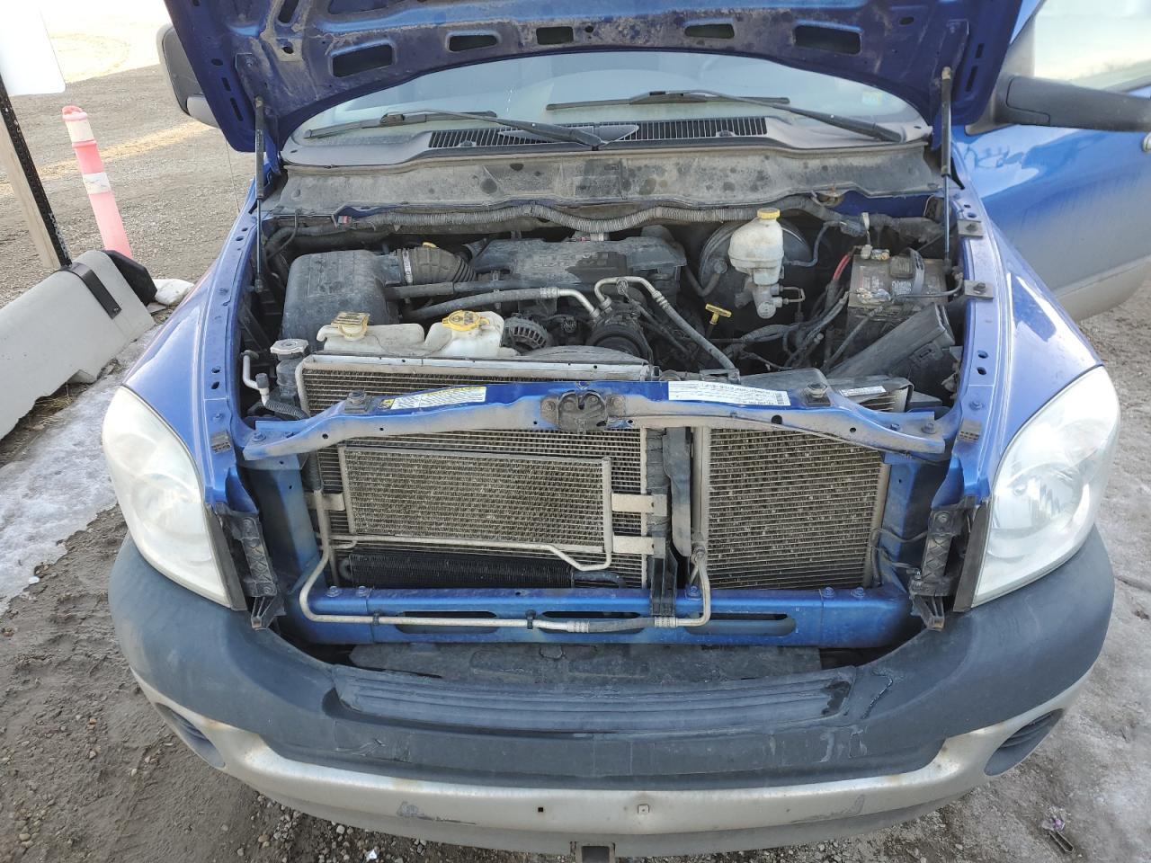 2008 Dodge RAM VIN 1D7HU18238J184767 Copart auction photo, rear end / top/roof damage thumbnail 11