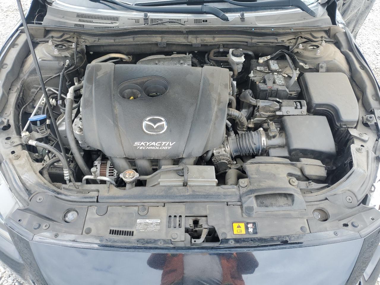 2018 Mazda 3 VIN 3MZBN1V30JM215375 Copart auction photo, front end / side damage thumbnail 11