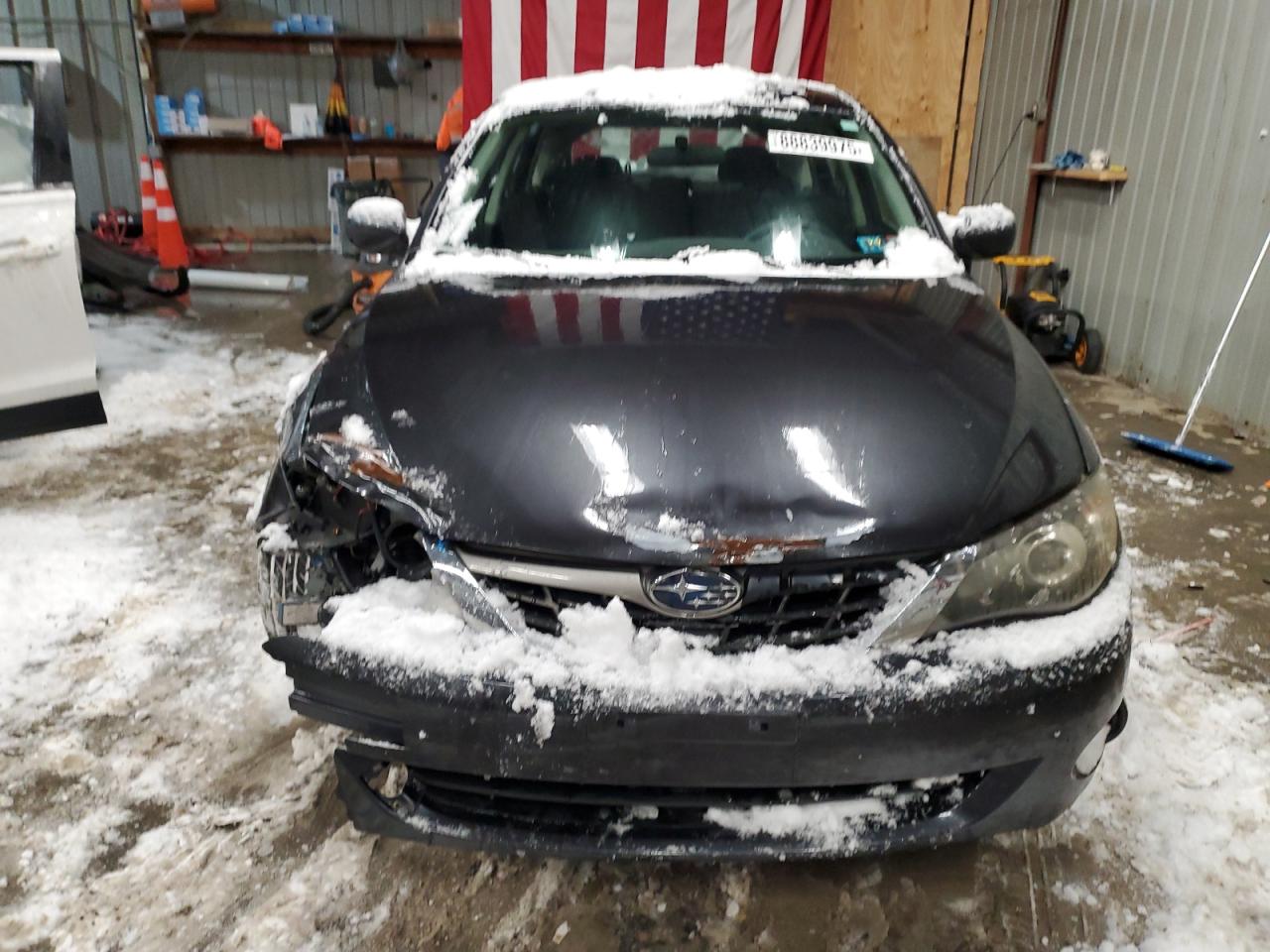 2009 Subaru Impreza VIN JF1GH61699H806145 Copart auction photo, front end damage thumbnail 5