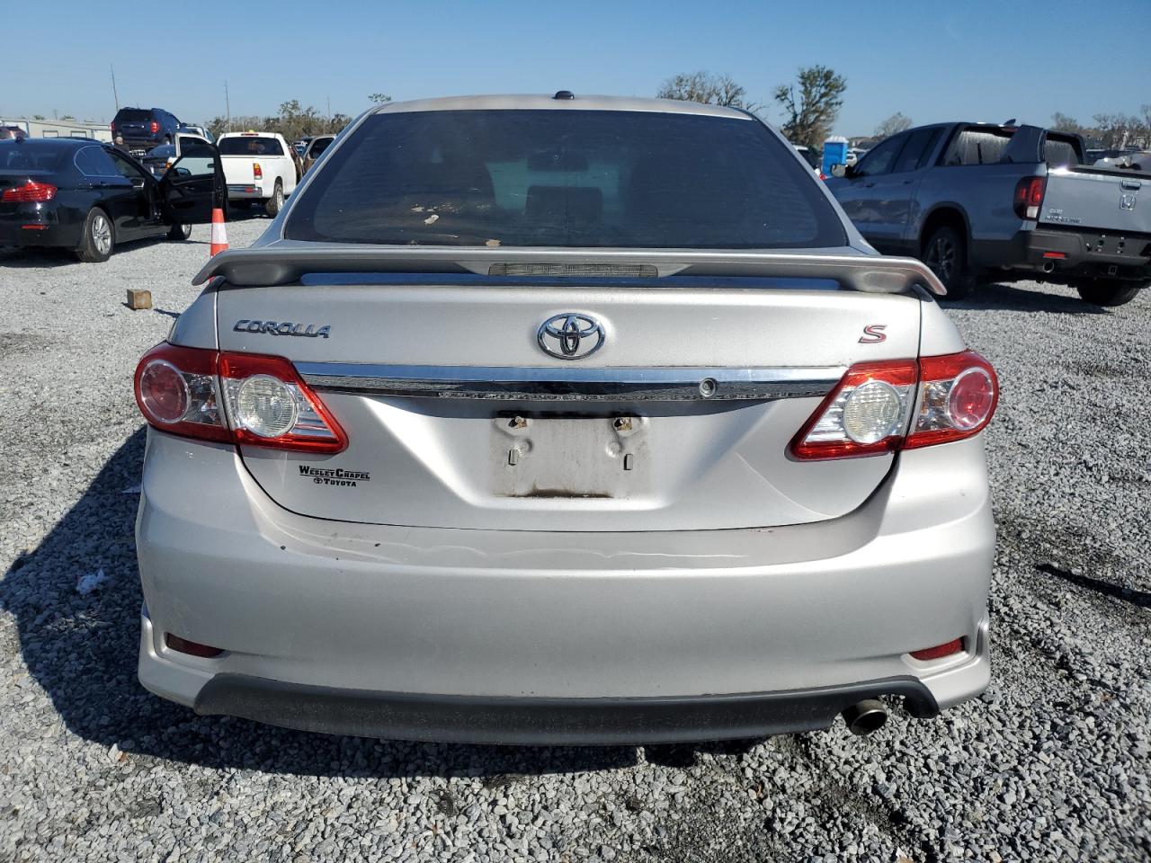 2011 Toyota Corolla VIN 2T1BU4EE1BC716133 Copart auction photo, front end damage thumbnail 6
