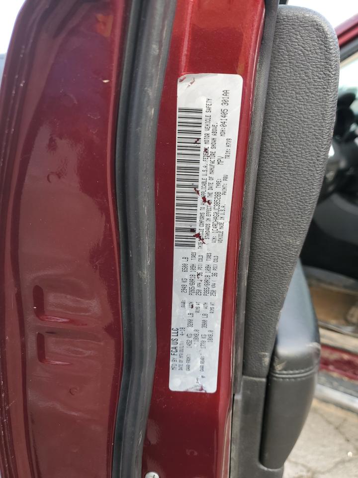2018 Dodge Durango VIN 1C4RDHAG0JC385288 Copart auction photo, all over damage thumbnail 13