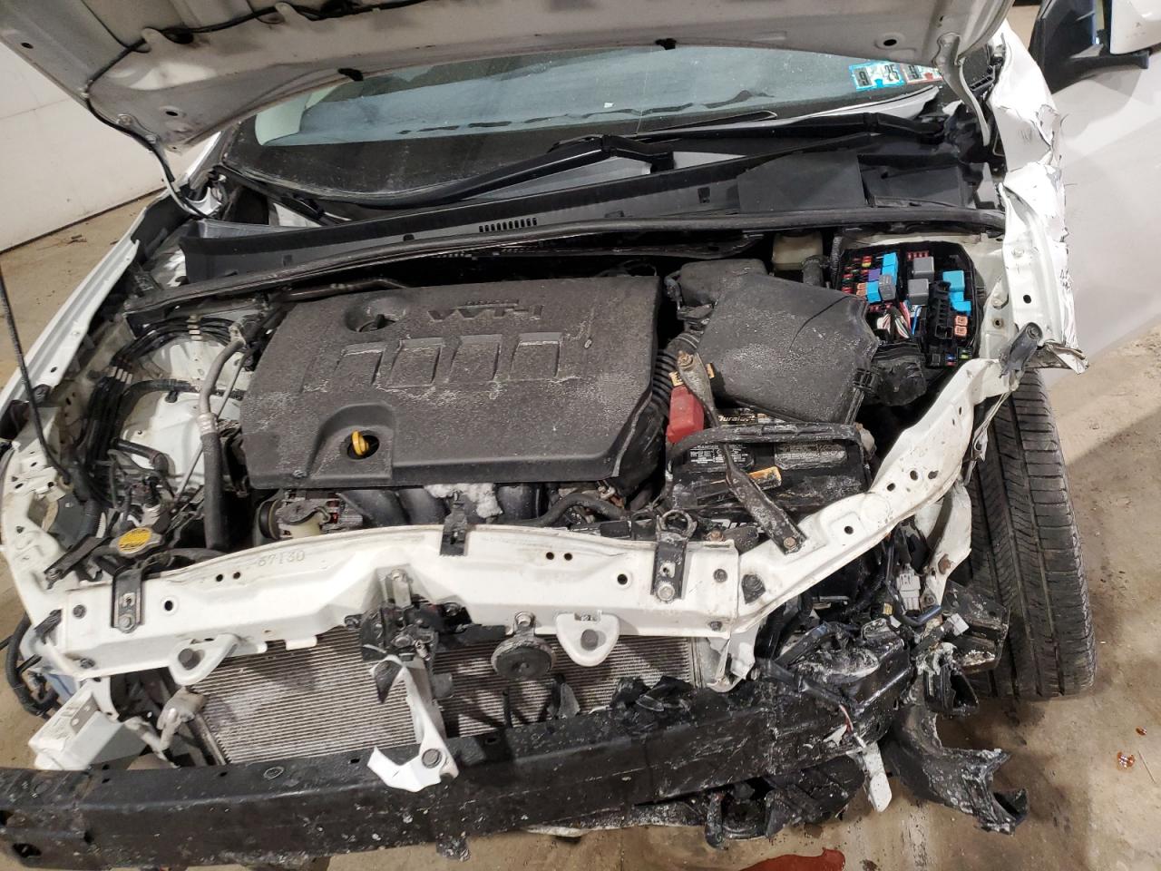 2016 Toyota Corolla VIN 2T1BURHE1GC586483 Copart auction photo, front end damage thumbnail 12
