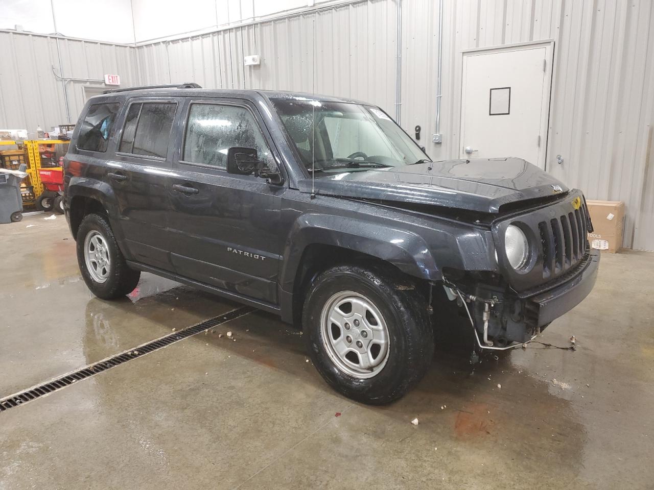 2015 Jeep Liberty (Patriot) VIN 1C4NJRBB3FD393242 Copart auction photo, front end damage thumbnail 4