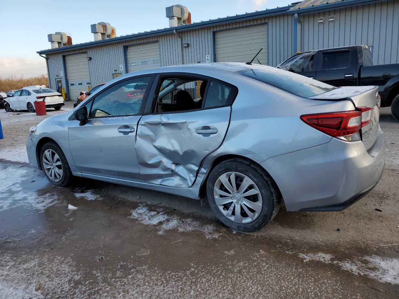 2018 Subaru Impreza VIN 4S3GKAA63J3603039 Copart auction photo, side damage thumbnail 2