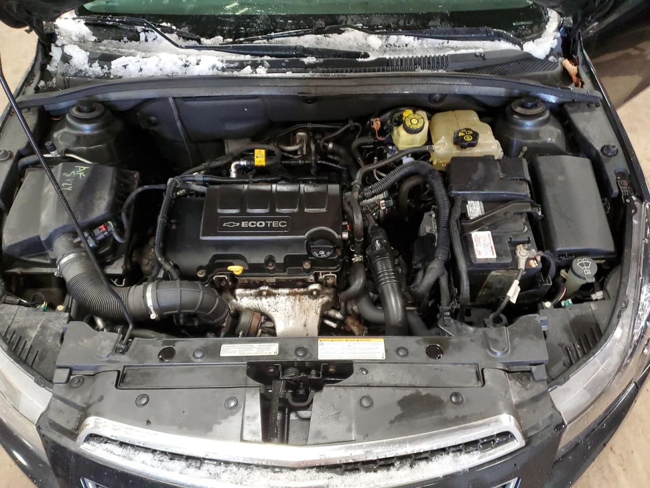 2012 Chevrolet Cruze VIN 1G1PH5SC4C7187128 Copart auction photo, front end damage thumbnail 11