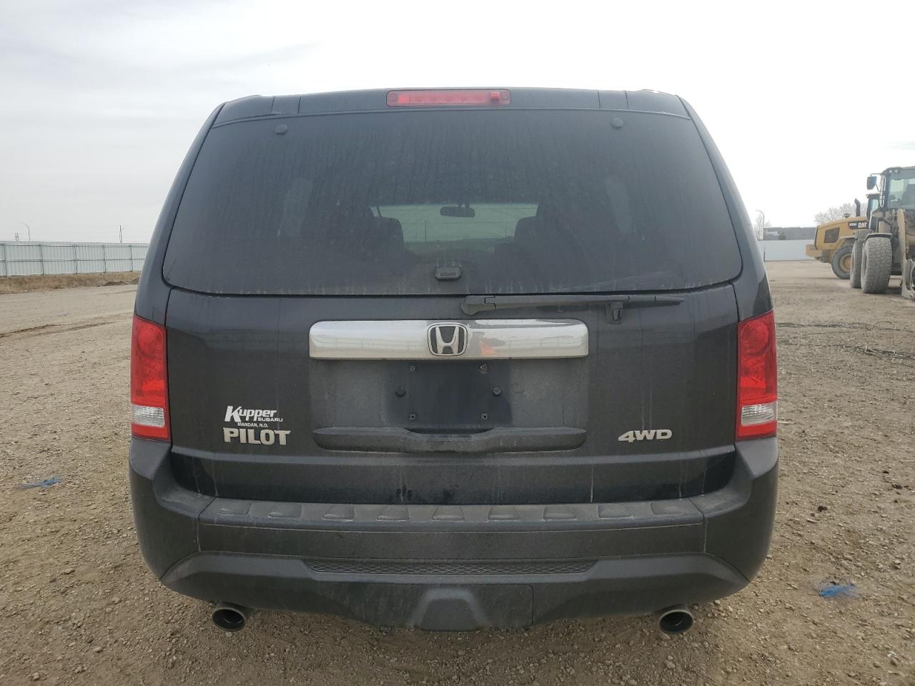 2012 Honda Pilot VIN 5FNYF4H41CB044434 Copart auction photo, front end / undercarriage damage thumbnail 6