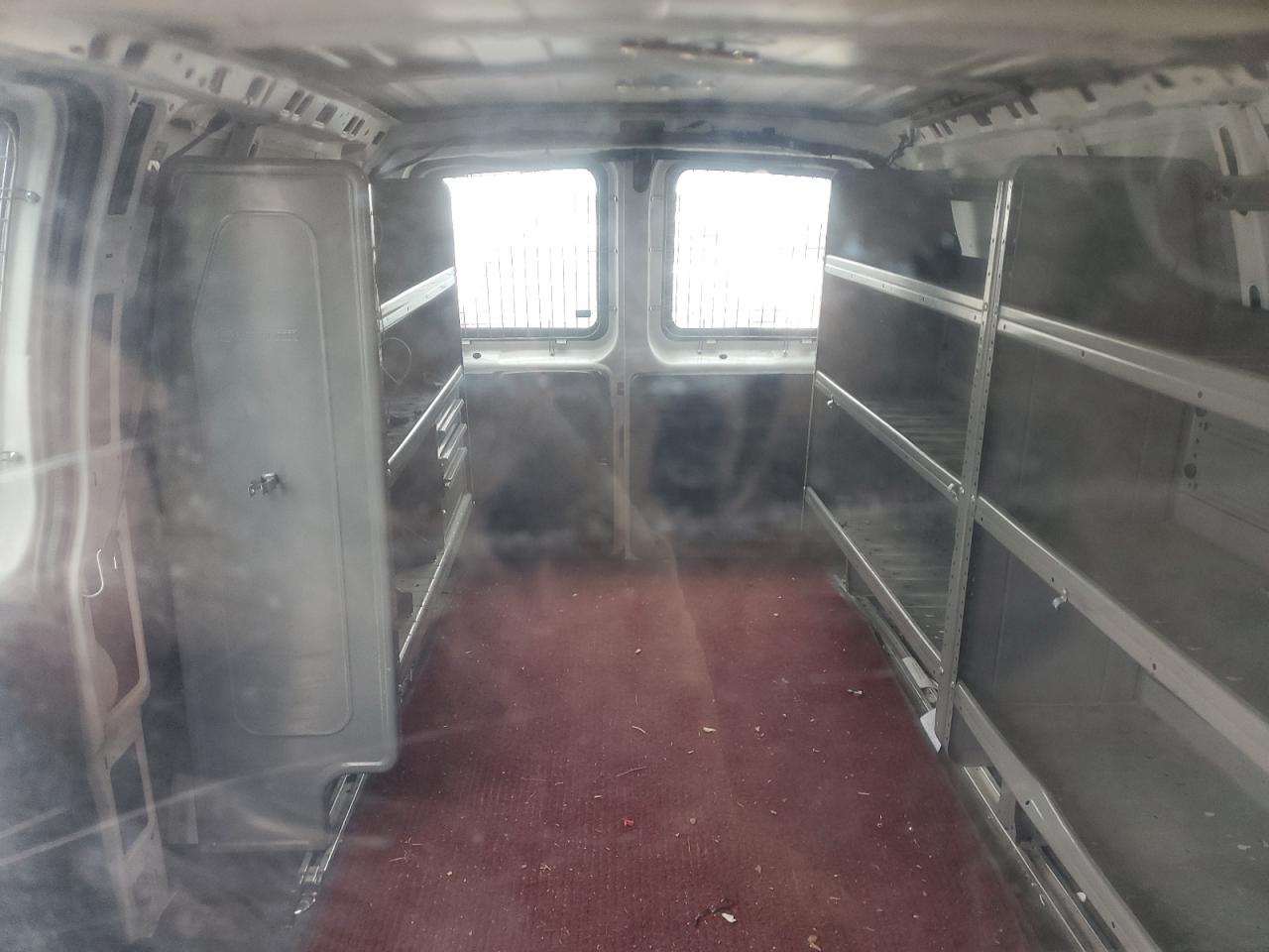 2017 Chevrolet Express VIN 1GCWGAFF1H1114490 Copart auction photo, rear end / side damage thumbnail 10