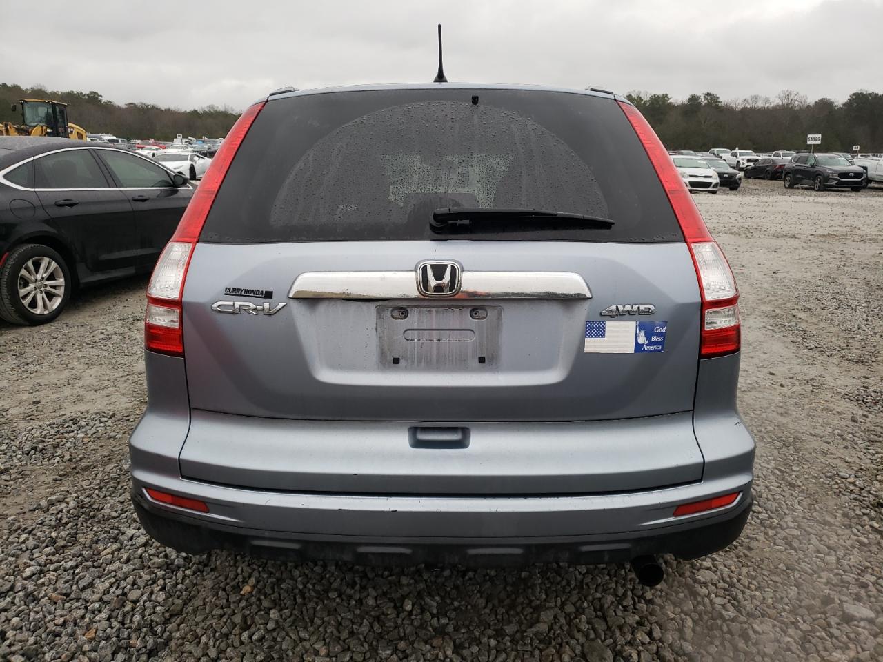 2011 Honda CR-V VIN JHLRE4H56BC008107 Copart auction photo, front end / undercarriage damage thumbnail 6
