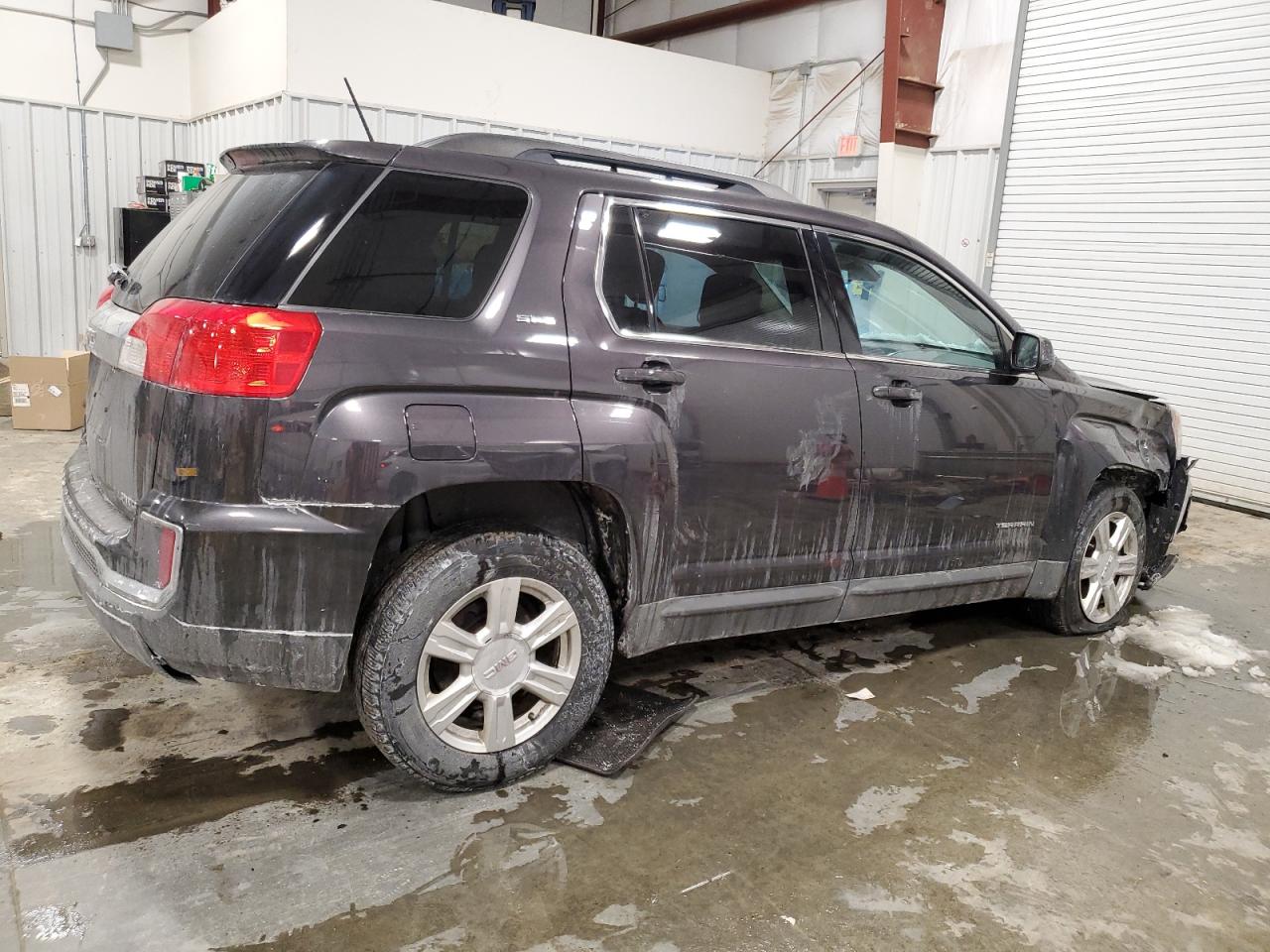 2016 GMC Terrain VIN 2GKFLTEK2G6194467 Copart auction photo, front end / side damage thumbnail 3