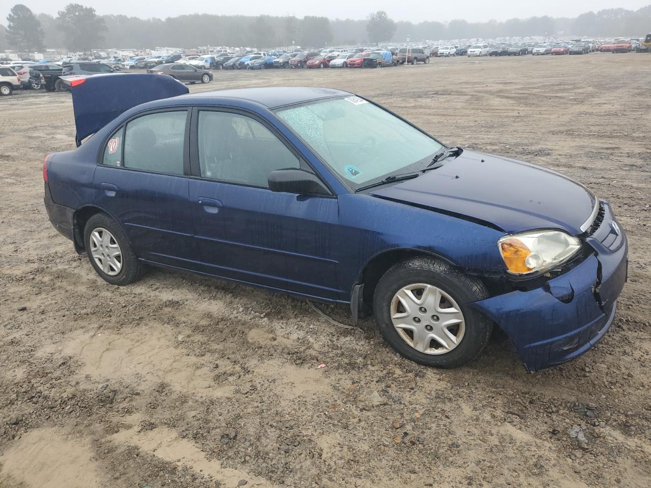 2003 Honda Civic VIN 1HGES16573L015219 Copart auction photo, all over damage thumbnail 4