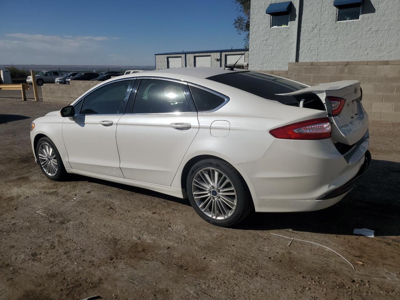 2016 Ford Fusion VIN 3FA6P0HD5GR246622 Copart auction photo, rear end damage thumbnail 2