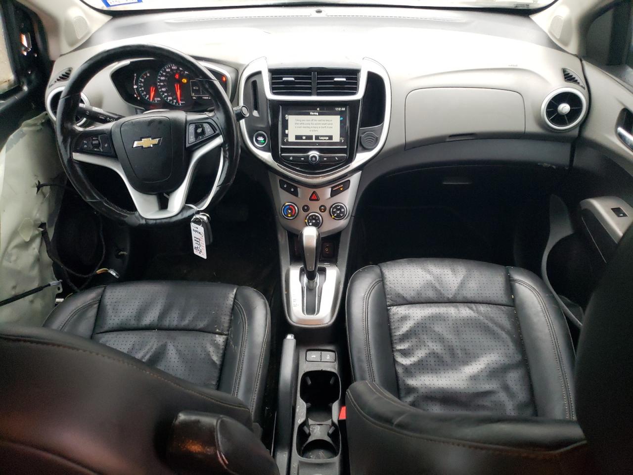 2017 Chevrolet Sonic VIN 1G1JF5SB6H4130411 Copart auction photo, front end / minor dent/scratches damage thumbnail 8