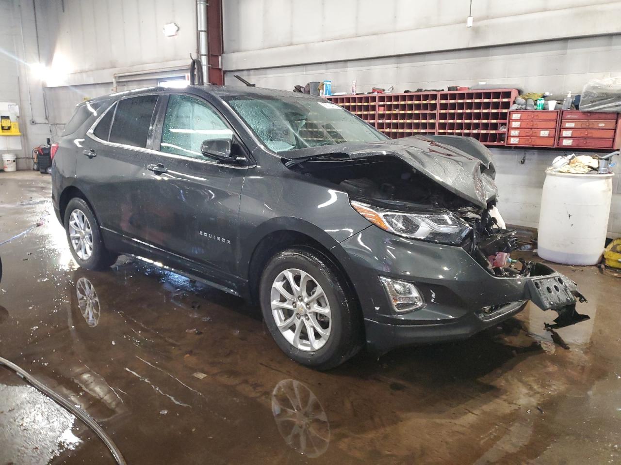 2021 Chevrolet Equinox VIN 2GNAXTEV8M6139366 Copart auction photo, front end / minor dent/scratches damage thumbnail 4