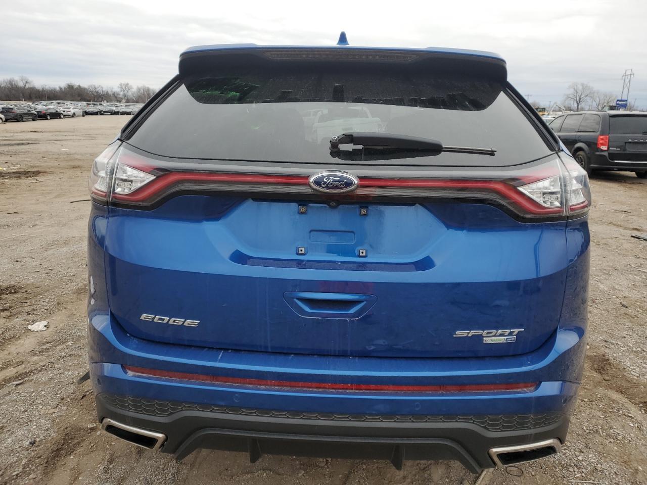 2018 Ford Edge VIN 2FMPK4AP5JBC00301 Copart auction photo, front end / minor dent/scratches damage thumbnail 6