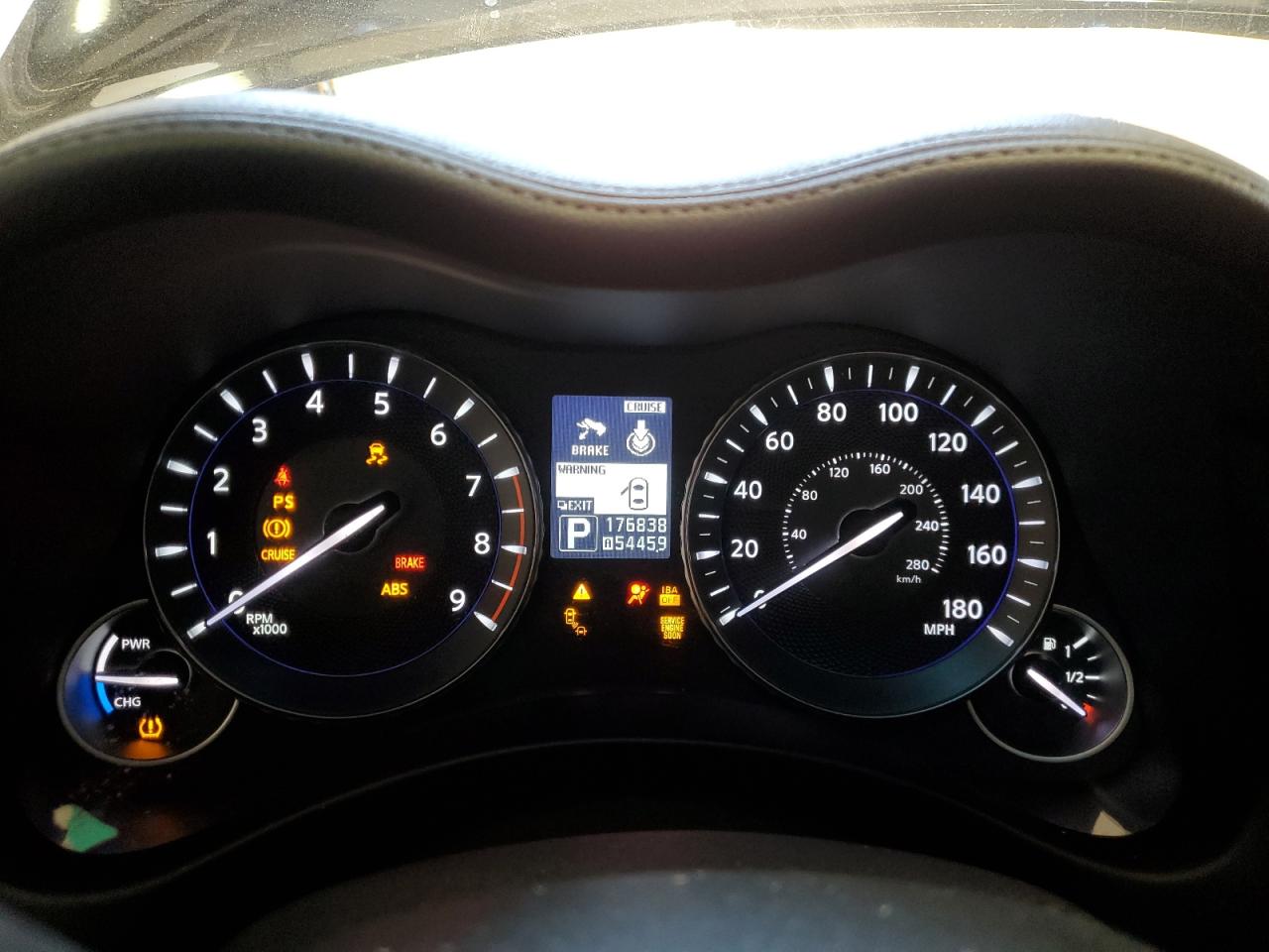 2012 Infiniti M VIN JN1EY1AP2CM910040 Copart auction photo, front end / undercarriage damage thumbnail 9
