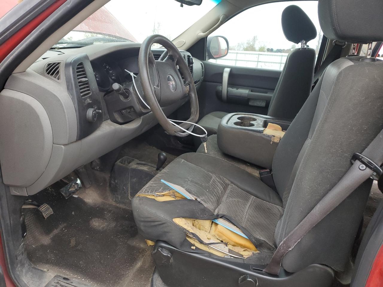 2008 GMC Sierra VIN 2GTEK13C981310353 Copart auction photo, rear end / side damage thumbnail 7