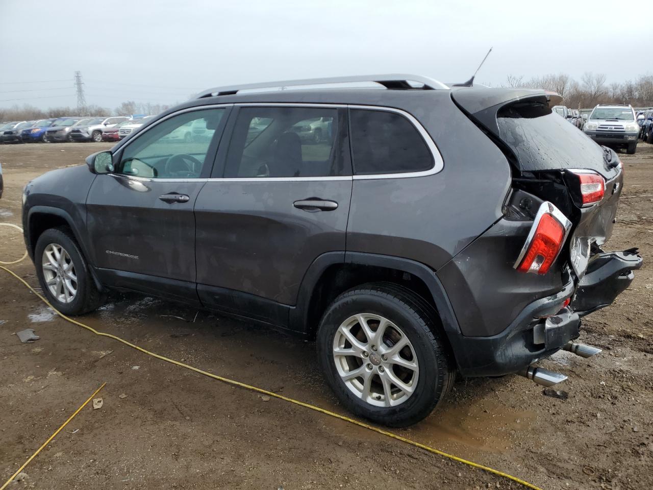 2014 Jeep Grand Cherokee VIN 1C4PJMCS5EW138315 Copart auction photo, rear end damage thumbnail 2