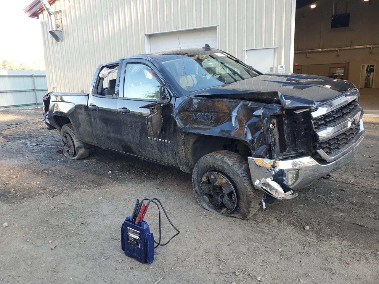 2017 Chevrolet Silverado VIN 1GCVKNEC1HZ247289 Copart auction photo, all over / rear end damage thumbnail 4
