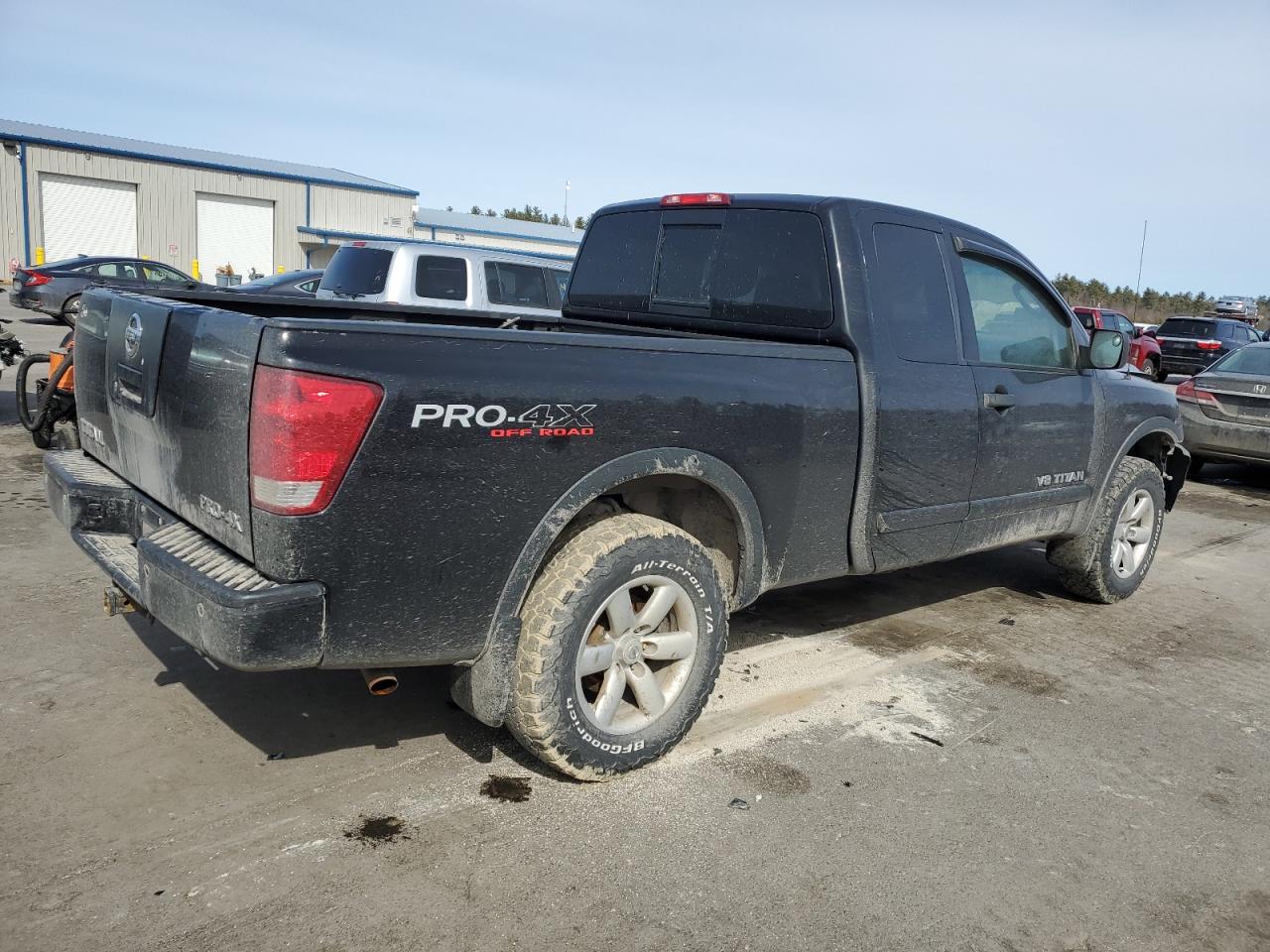 2010 Nissan Titan VIN 1N6AA0CC4AN316204 Copart auction photo, front end damage thumbnail 3