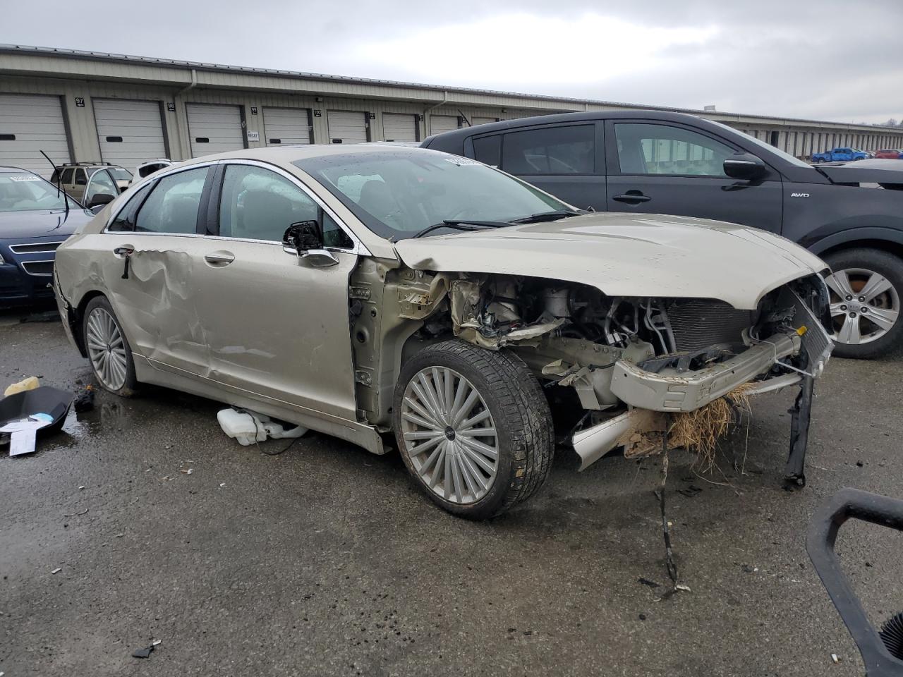 2017 Lincoln MKZ VIN 3LN6L5E97HR622513 Copart auction photo, front end damage thumbnail 4