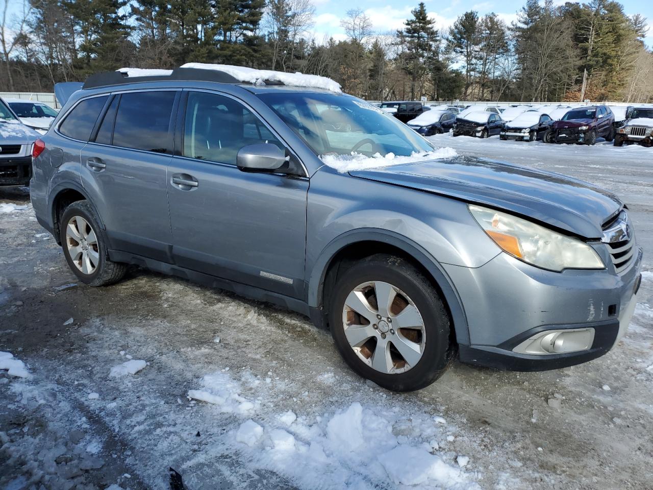 2011 Subaru Outback VIN 4S4BRCLC7B3366802 Copart auction photo, mechanical damage thumbnail 4
