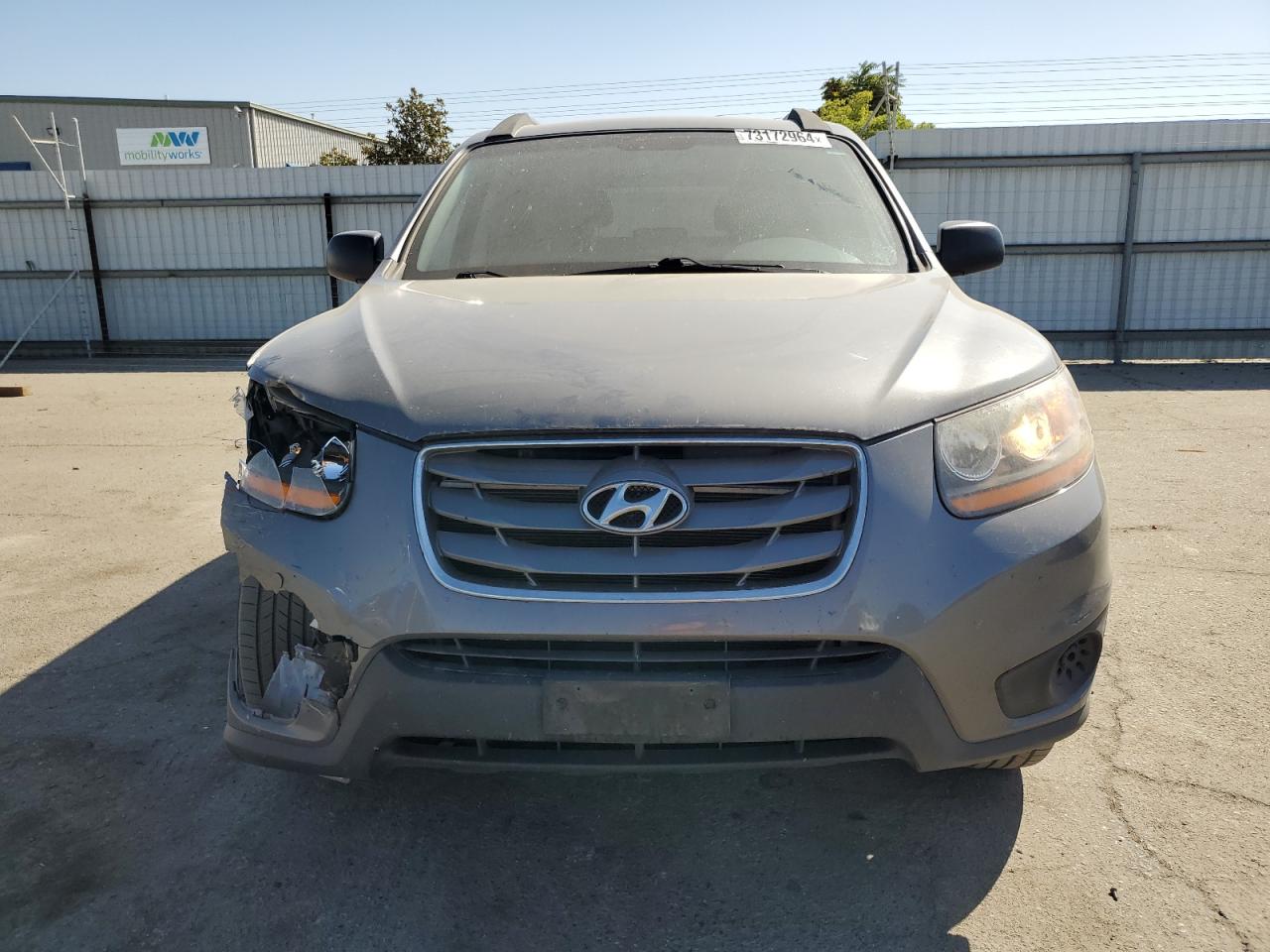 2010 Hyundai Santa Fe VIN 5NMSG3AB6AH392313 Copart auction photo, front end damage thumbnail 5