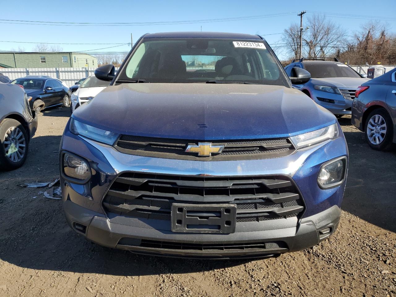 2022 Chevrolet TrailBlazer VIN KL79MNSL6NB015191 Copart auction photo, side damage thumbnail 5