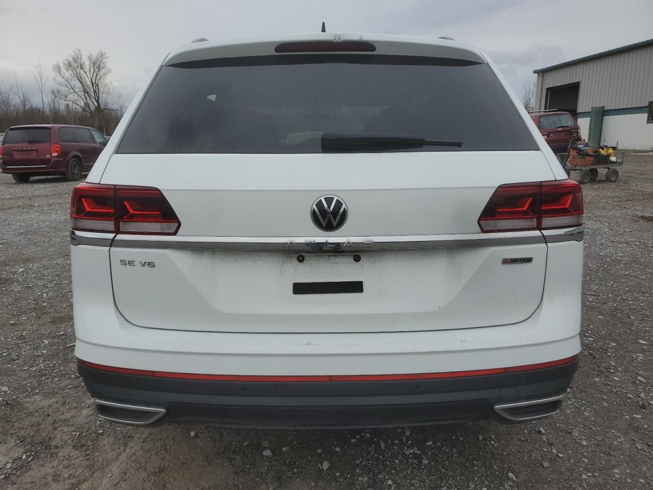 2021 Volkswagen Atlas VIN 1V2KR2CA6MC608123 Copart auction photo, front end damage thumbnail 6