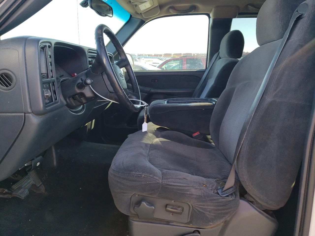 2001 Chevrolet Silverado VIN 1GCEK19T81E185616 Copart auction photo, rear end / side damage thumbnail 7