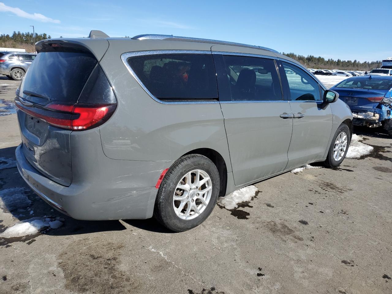 2021 Chrysler Pacifica VIN 2C4RC1BG1MR552939 Copart auction photo, front end damage thumbnail 3