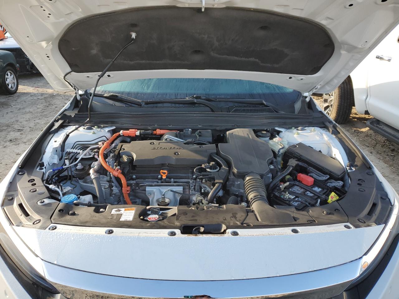 2022 Honda Accord VIN 1HGCV3F9XNA003884 Copart auction photo, side damage thumbnail 13