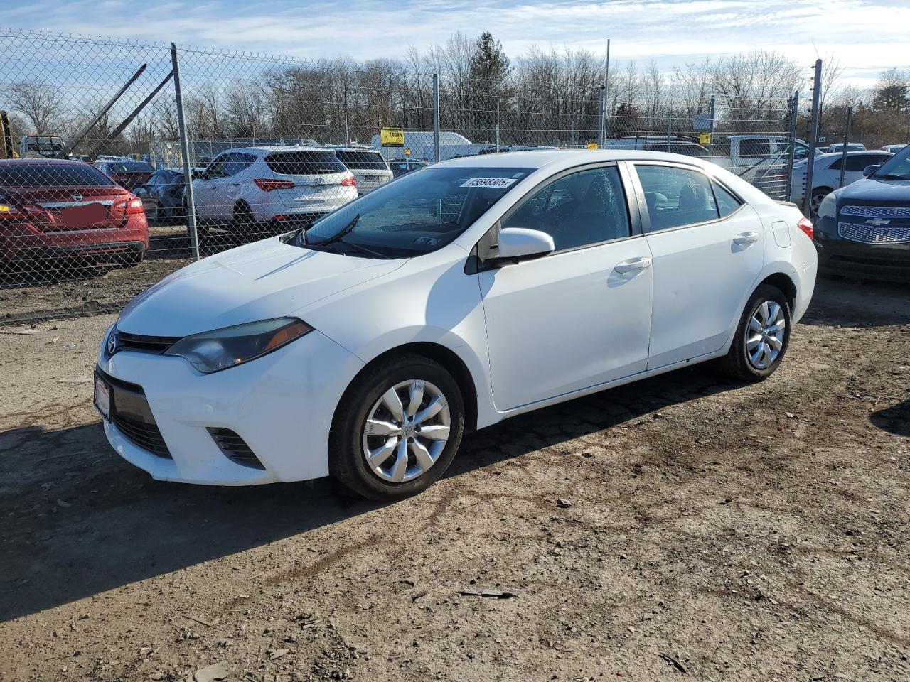 2015 Toyota Corolla VIN 2T1BURHE2FC307976