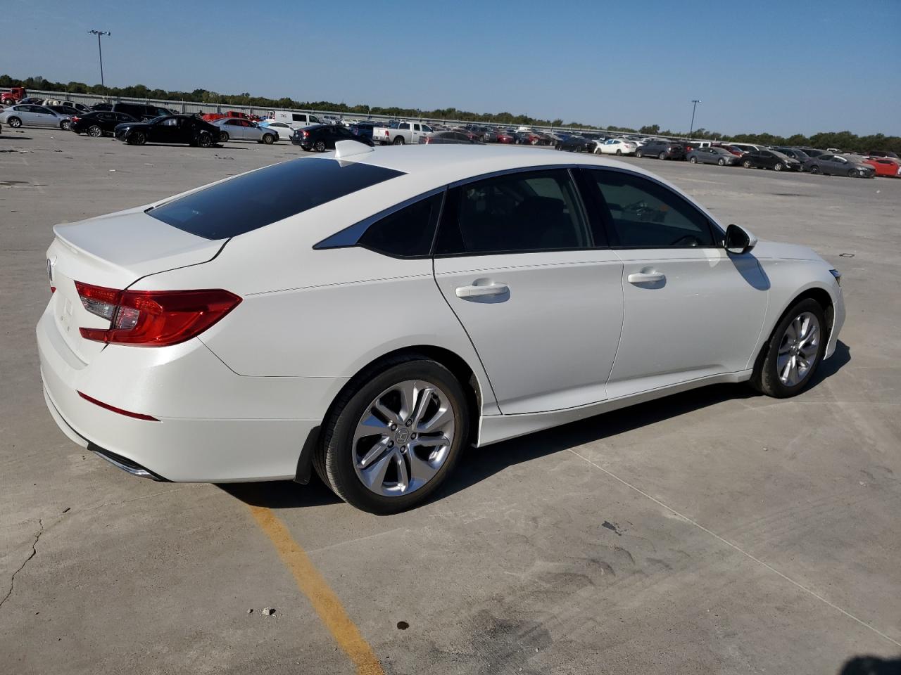2020 Honda Accord VIN 1HGCV1F13LA102462 Copart auction photo, side / rear end damage thumbnail 3